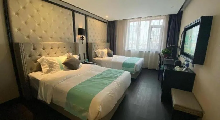 Bed in Xana Hotelle Shenyang Zhongshan Plaza the Affiliated First Hospital of China Medical University