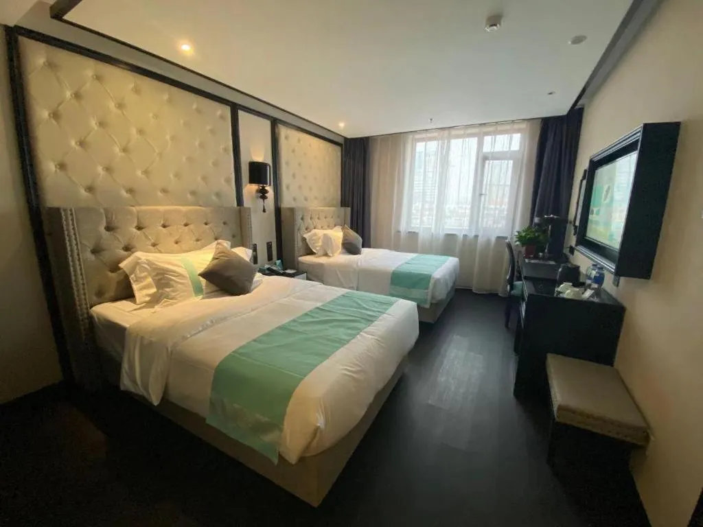 Bed in Xana Hotelle Shenyang Zhongshan Plaza the Affiliated First Hospital of China Medical University