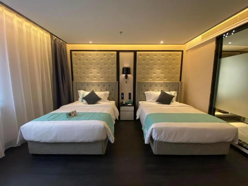 Bed in Xana Hotelle Shenyang Zhongshan Plaza the Affiliated First Hospital of China Medical University