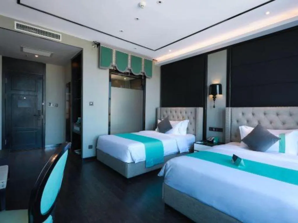 Bed in Xana Hotelle Yinchuan Swan Lake Wangfujing