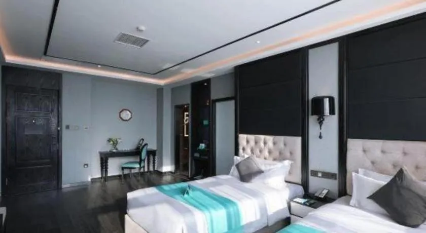 Bed in Xana Hotelle Yinchuan Swan Lake Wangfujing
