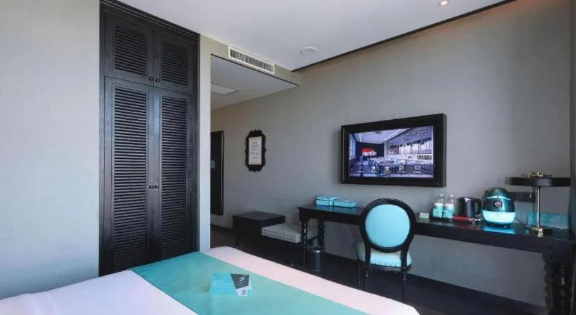 Bed in Xana Hotelle Yinchuan Swan Lake Wangfujing