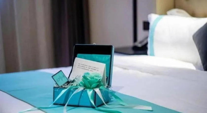 Bed in Xana Hotelle Zhuhai Gongbei Port