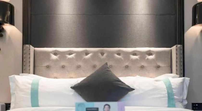 Bed in Xana Hotelle Zhuhai Gongbei Port