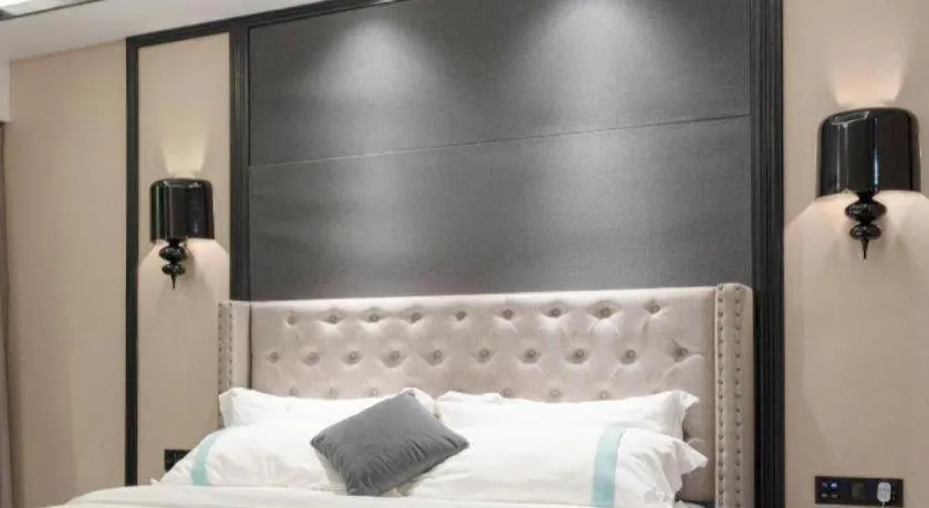 Bed in Xana Hotelle Zhuhai Gongbei Port