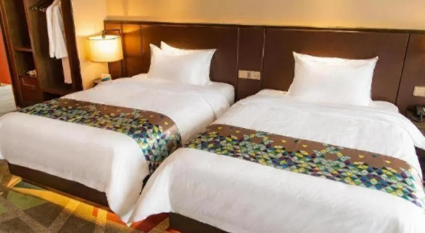 Bed in Zmax Hotel Guangzhou Railway Station