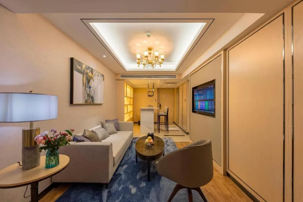 Bed in YUN-RAY Ambassador Hotel