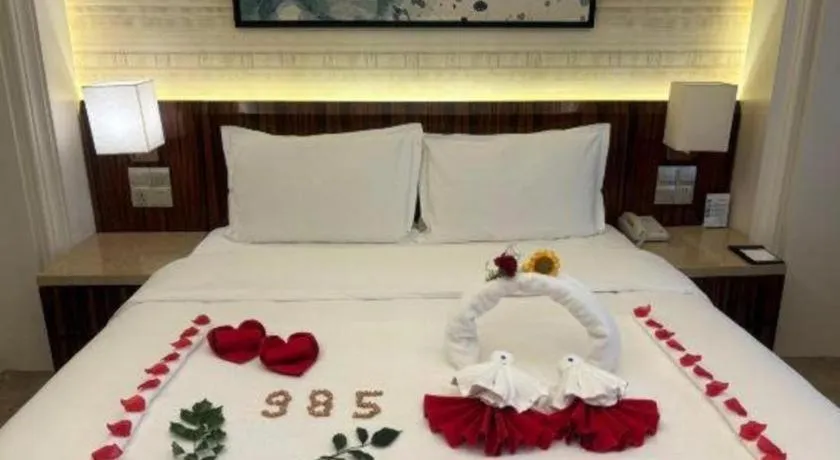 Bed in YUN-RAY Ambassador Hotel