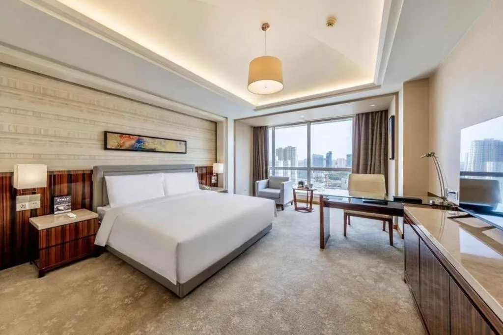 Bed in YUN-RAY Ambassador Hotel