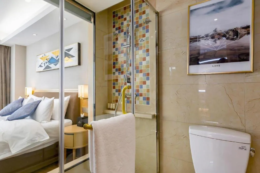 Bed in YUN-RAY Ambassador Hotel