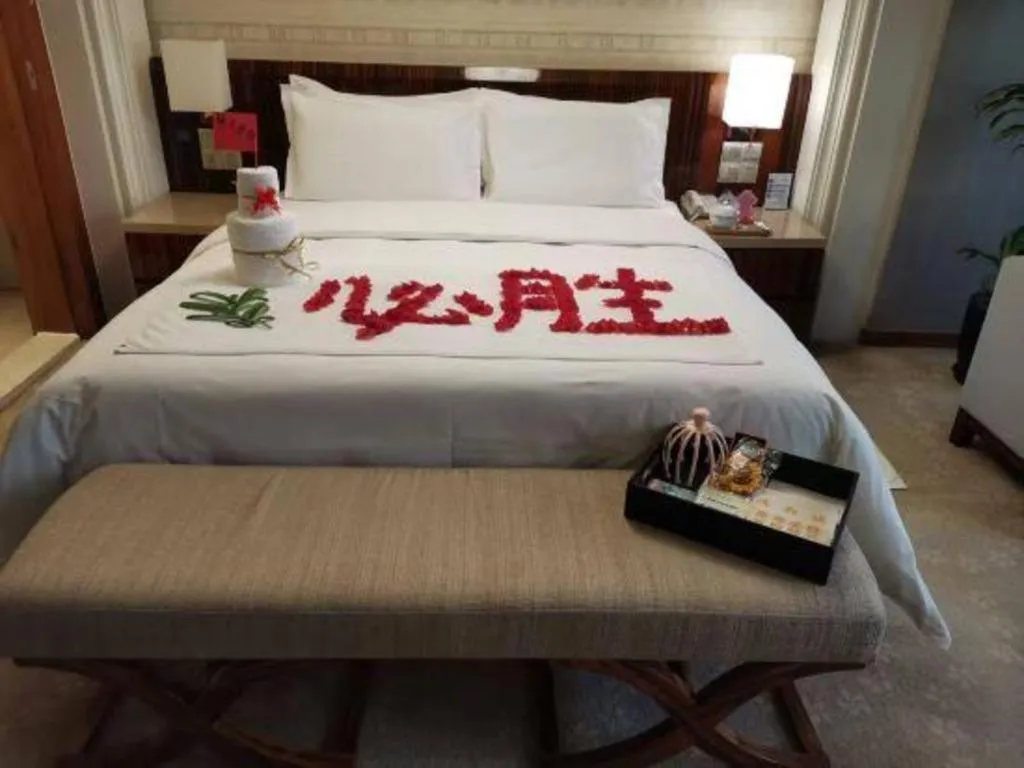 Bed in YUN-RAY Ambassador Hotel