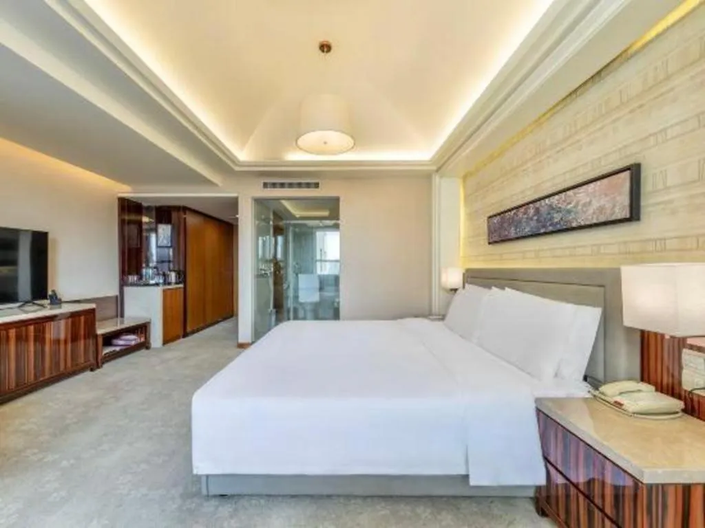 Bed in YUN-RAY Ambassador Hotel