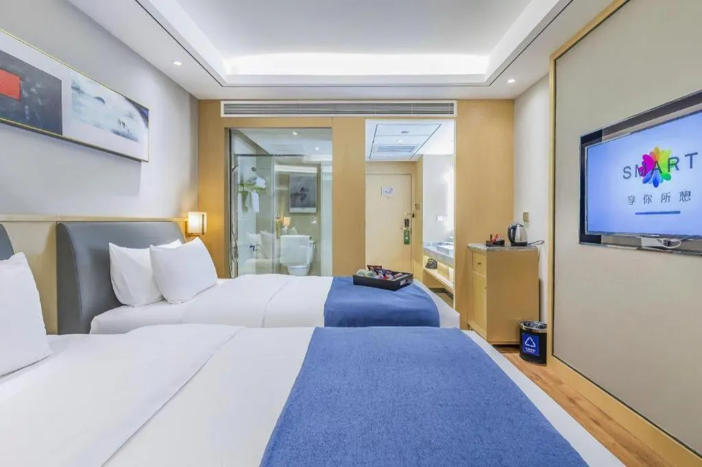 Bed in YUN-RAY Ambassador Hotel