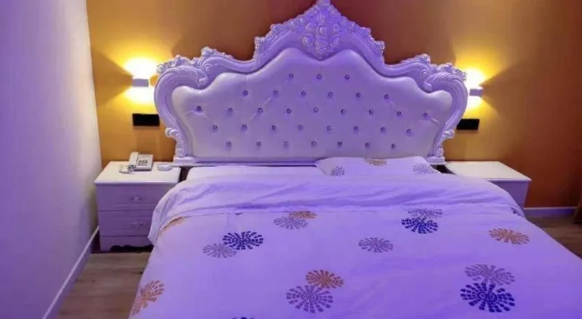 Bed in Shell Hotel Yinchuan Xingqing District Yuhuangge Street