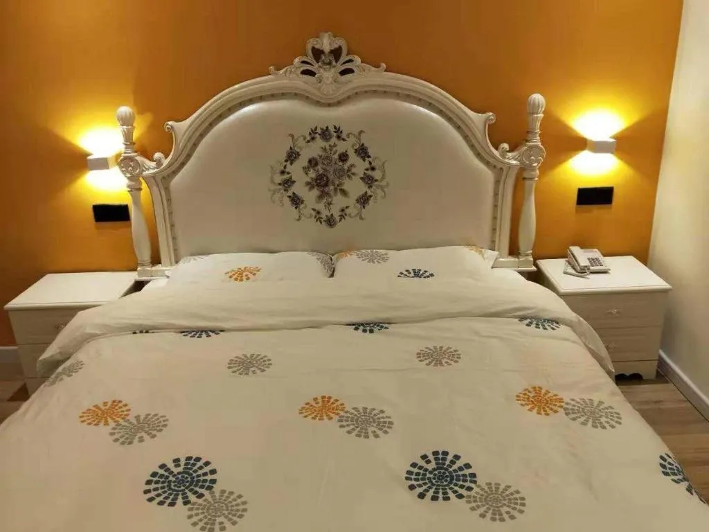 Bed in Shell Hotel Yinchuan Xingqing District Yuhuangge Street