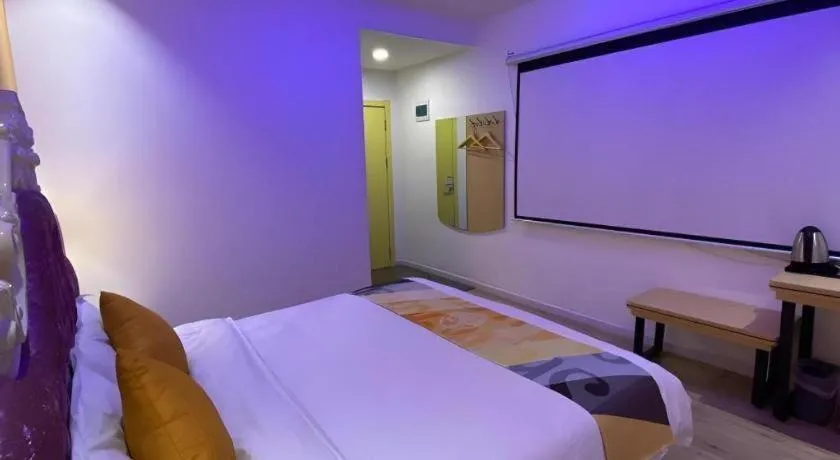 Bed in Shell Hotel Yinchuan Xingqing District Yuhuangge Street