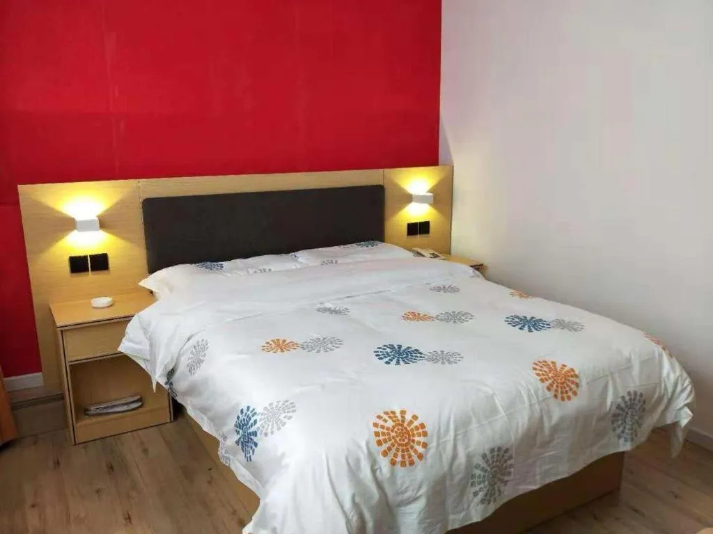 Bed in Shell Hotel Yinchuan Xingqing District Yuhuangge Street