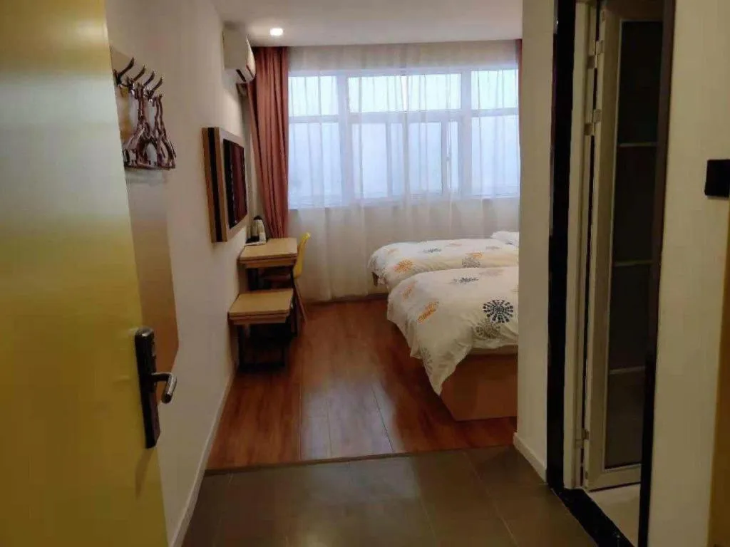 Bed in Shell Hotel Yinchuan Xingqing District Yuhuangge Street