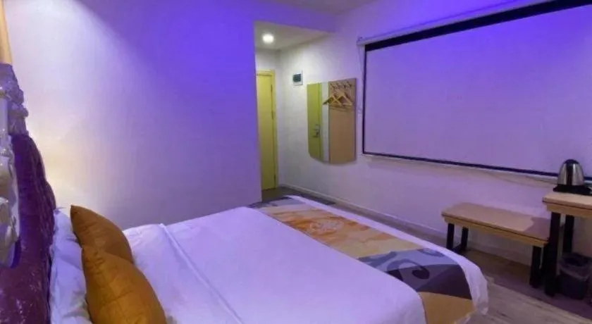 Bed in Shell Hotel Yinchuan Xingqing District Yuhuangge Street