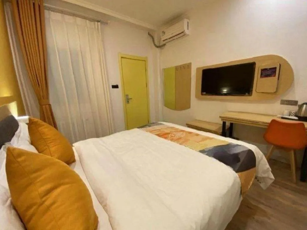 Bed in Shell Hotel Yinchuan Xingqing District Yuhuangge Street