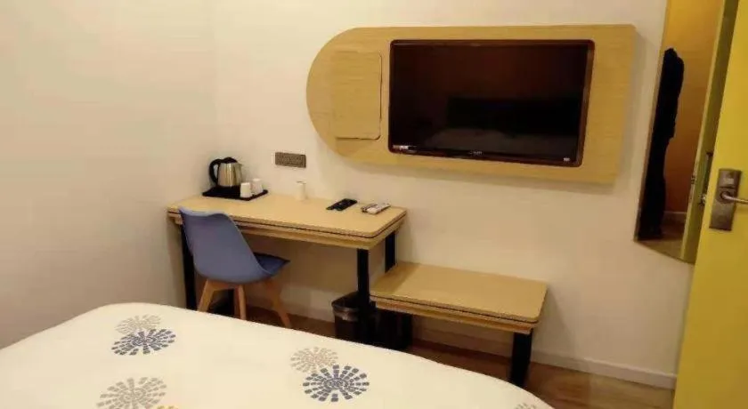 Bed in Shell Hotel Yinchuan Xingqing District Yuhuangge Street