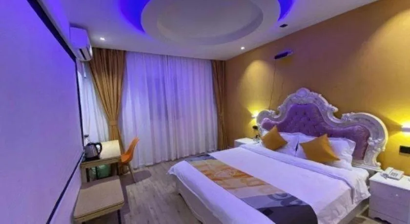 Bed in Shell Hotel Yinchuan Xingqing District Yuhuangge Street