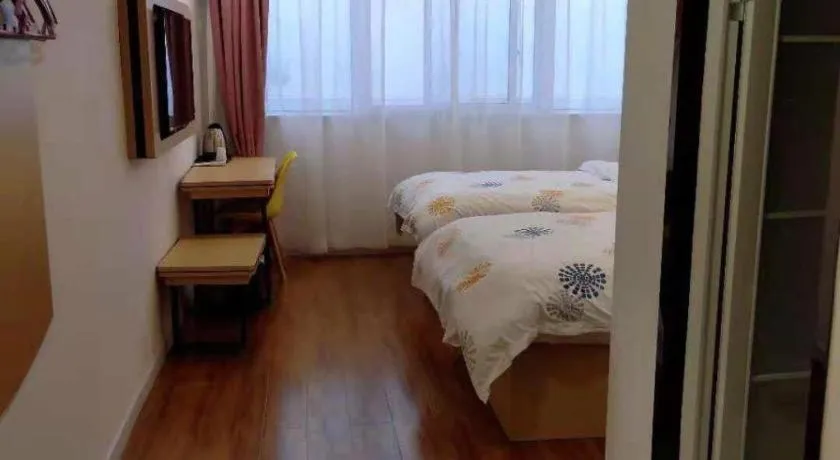 Bed in Shell Hotel Yinchuan Xingqing District Yuhuangge Street