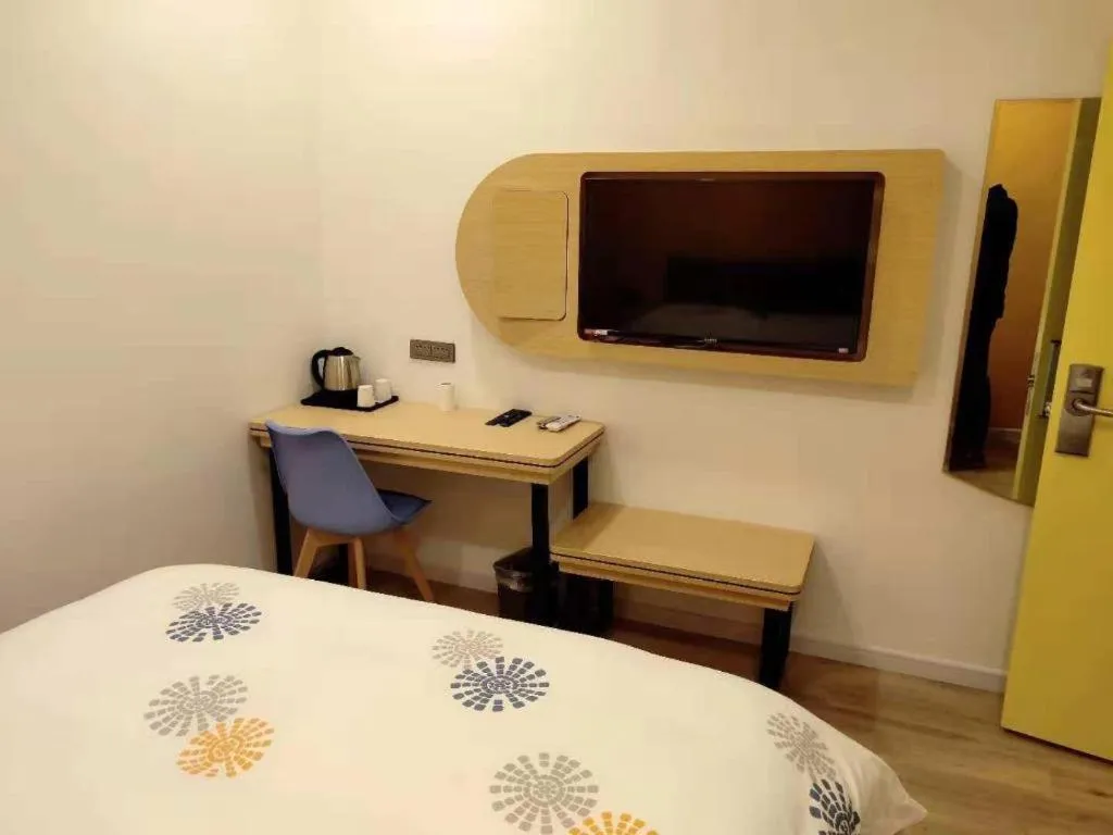 Bed in Shell Hotel Yinchuan Xingqing District Yuhuangge Street