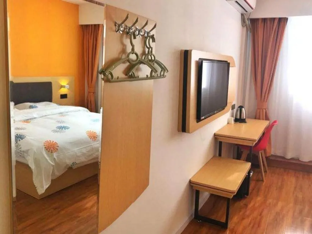 Bed in Shell Hotel Yinchuan Xingqing District Yuhuangge Street