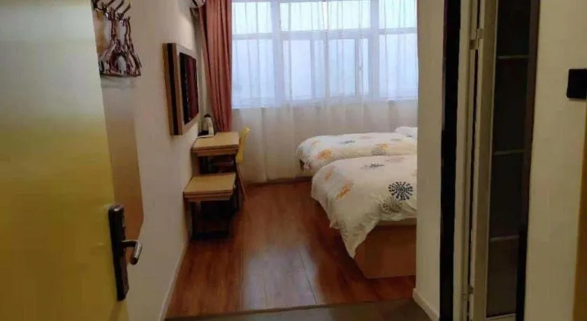 Bed in Shell Hotel Yinchuan Xingqing District Yuhuangge Street