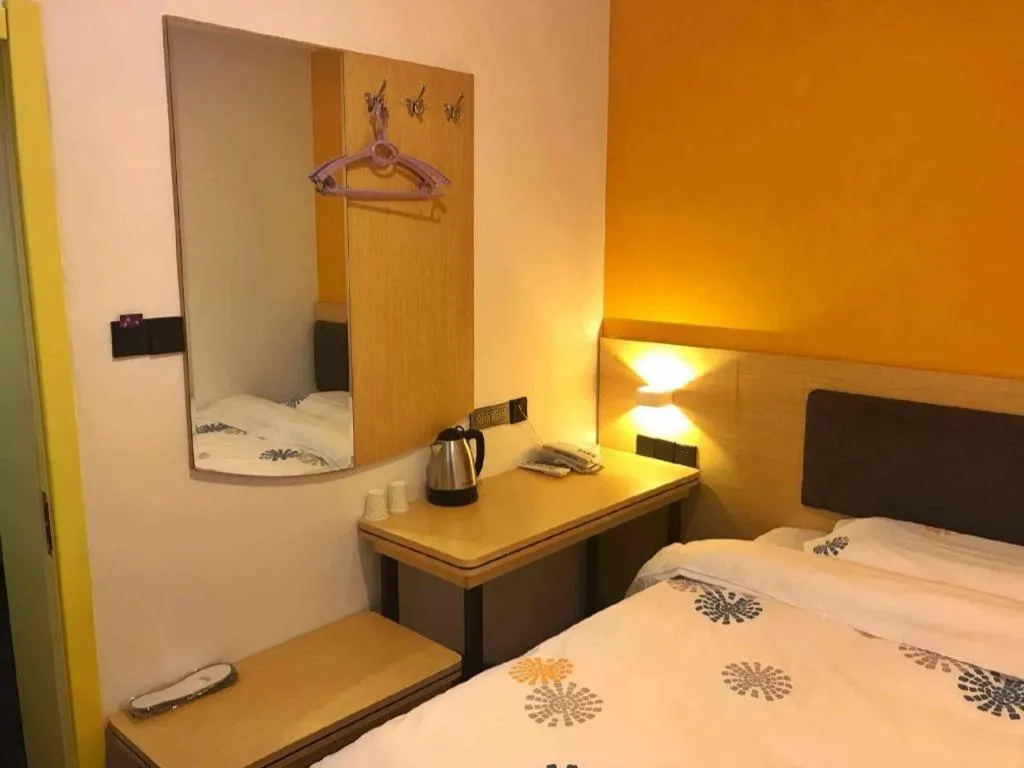 Bed in Shell Hotel Yinchuan Xingqing District Yuhuangge Street