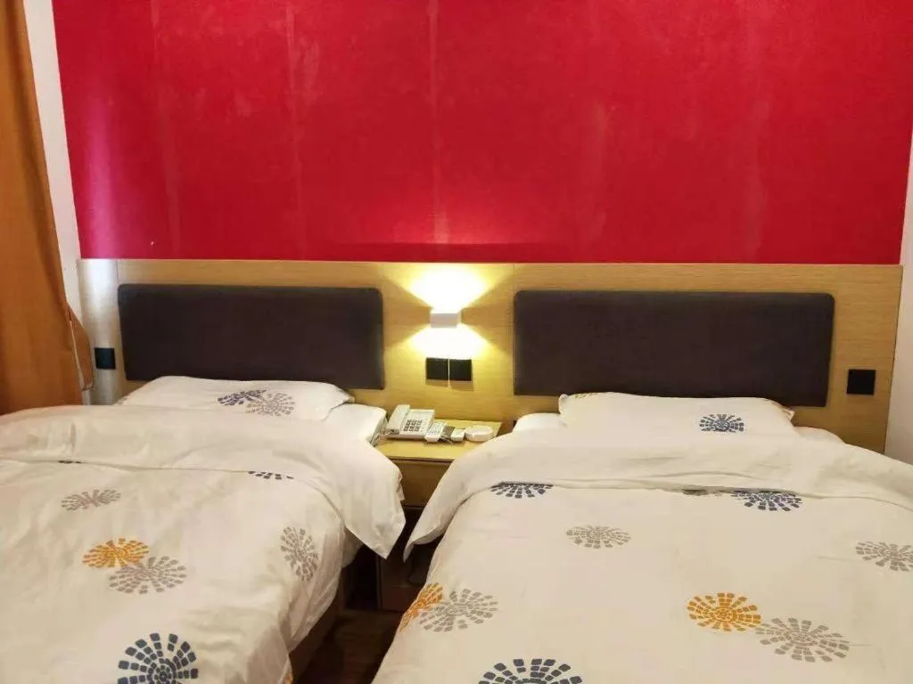 Bed in Shell Hotel Yinchuan Xingqing District Yuhuangge Street
