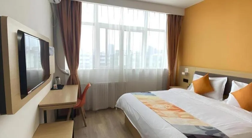 Bed in Shell Hotel Yinchuan Xingqing District Yuhuangge Street