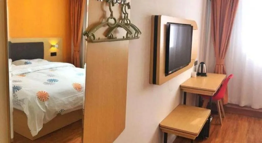 Bed in Shell Hotel Yinchuan Xingqing District Yuhuangge Street