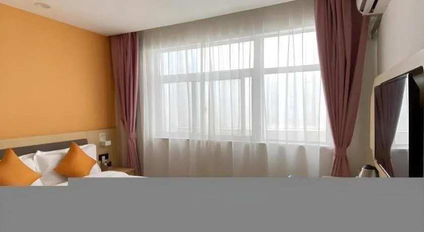 Bed in Shell Hotel Yinchuan Xingqing District Yuhuangge Street