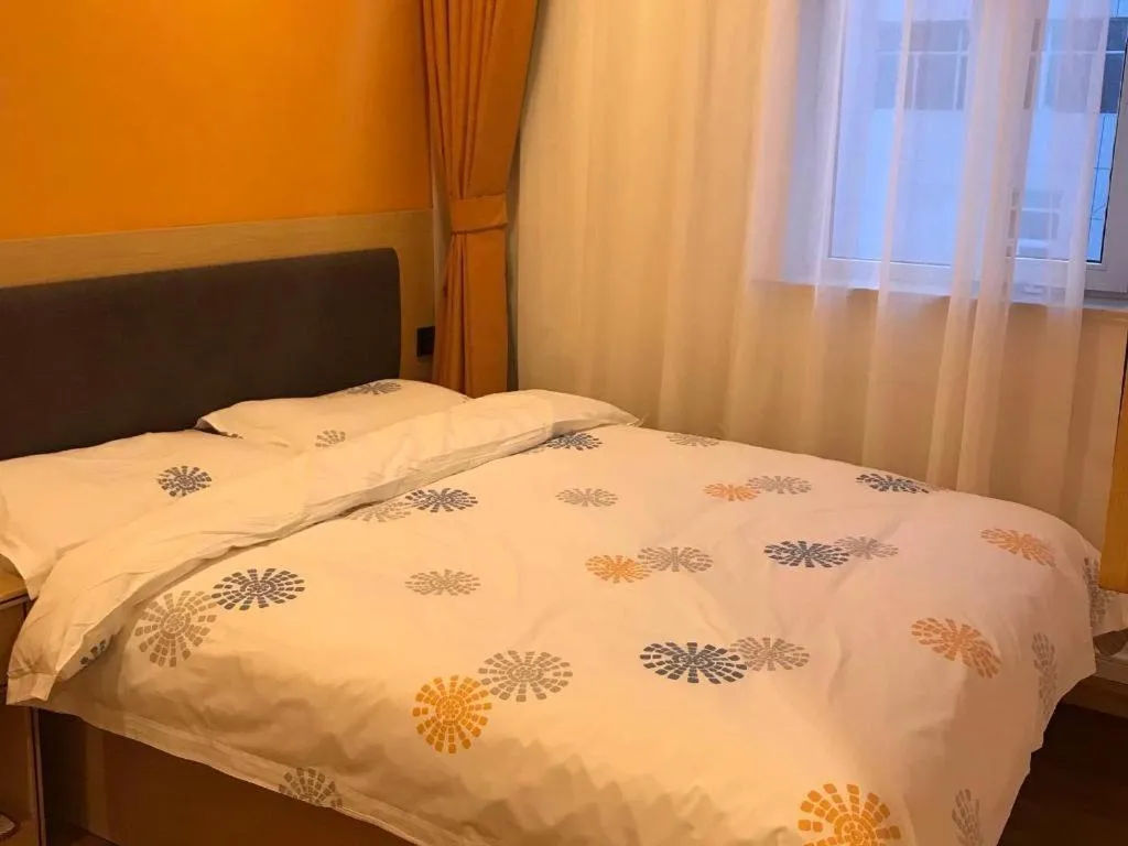 Bed in Shell Hotel Yinchuan Xingqing District Yuhuangge Street