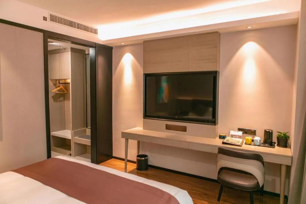 Bed in Gya Hotel Tangshan Caofeidian District Gongji Road