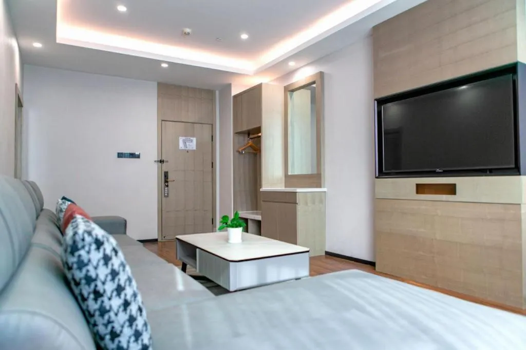 Bed in Gya Hotel Tangshan Caofeidian District Gongji Road