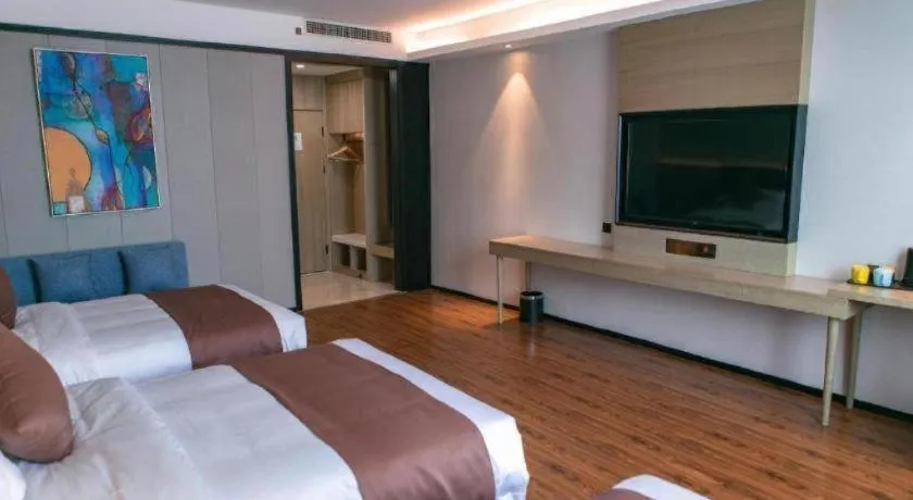 Bed in Gya Hotel Tangshan Caofeidian District Gongji Road