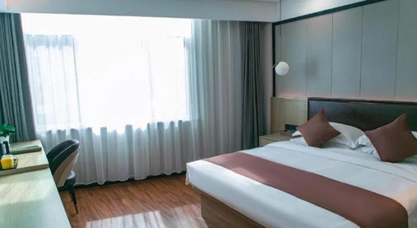 Bed in Gya Hotel Tangshan Caofeidian District Gongji Road