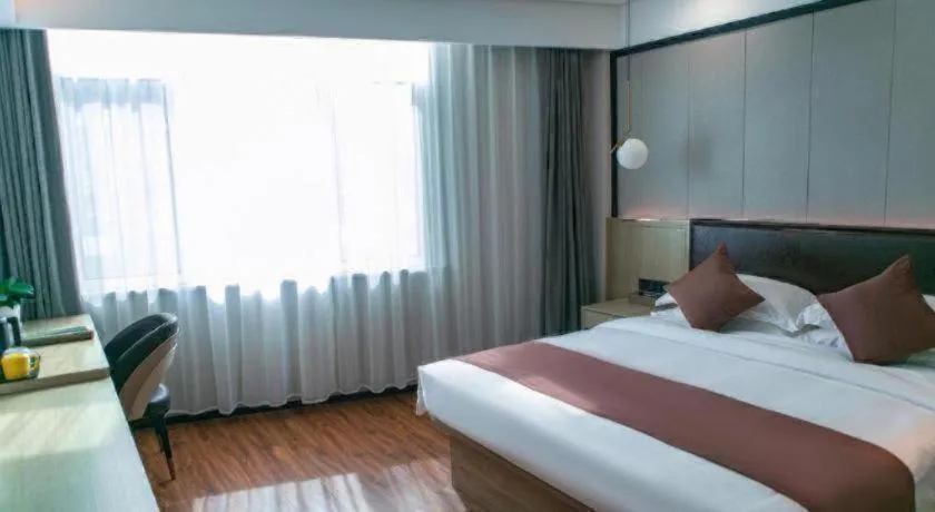 Bed in Gya Hotel Tangshan Caofeidian District Gongji Road