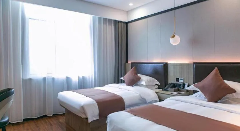 Bed in Gya Hotel Tangshan Caofeidian District Gongji Road