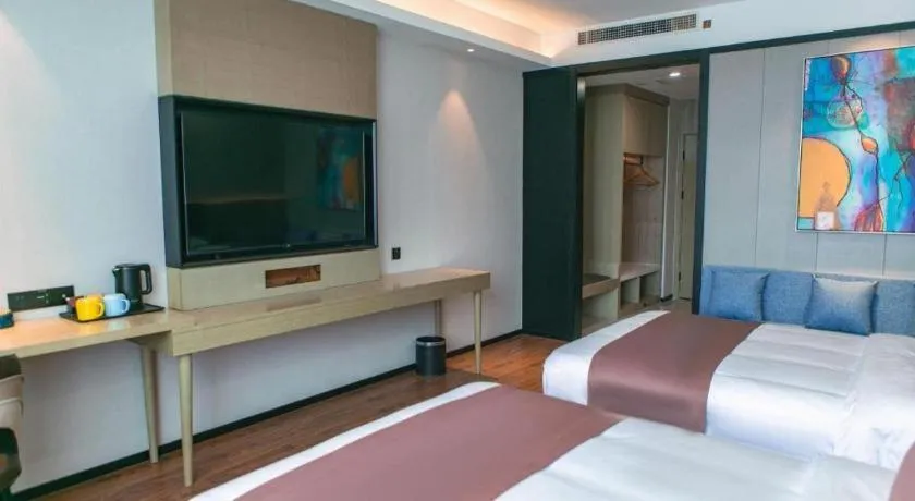 Bed in Gya Hotel Tangshan Caofeidian District Gongji Road