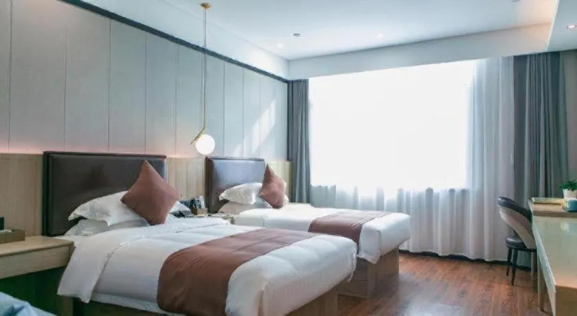 Bed in Gya Hotel Tangshan Caofeidian District Gongji Road