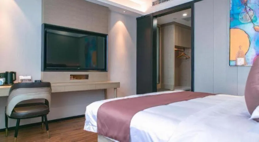 Bed in Gya Hotel Tangshan Caofeidian District Gongji Road