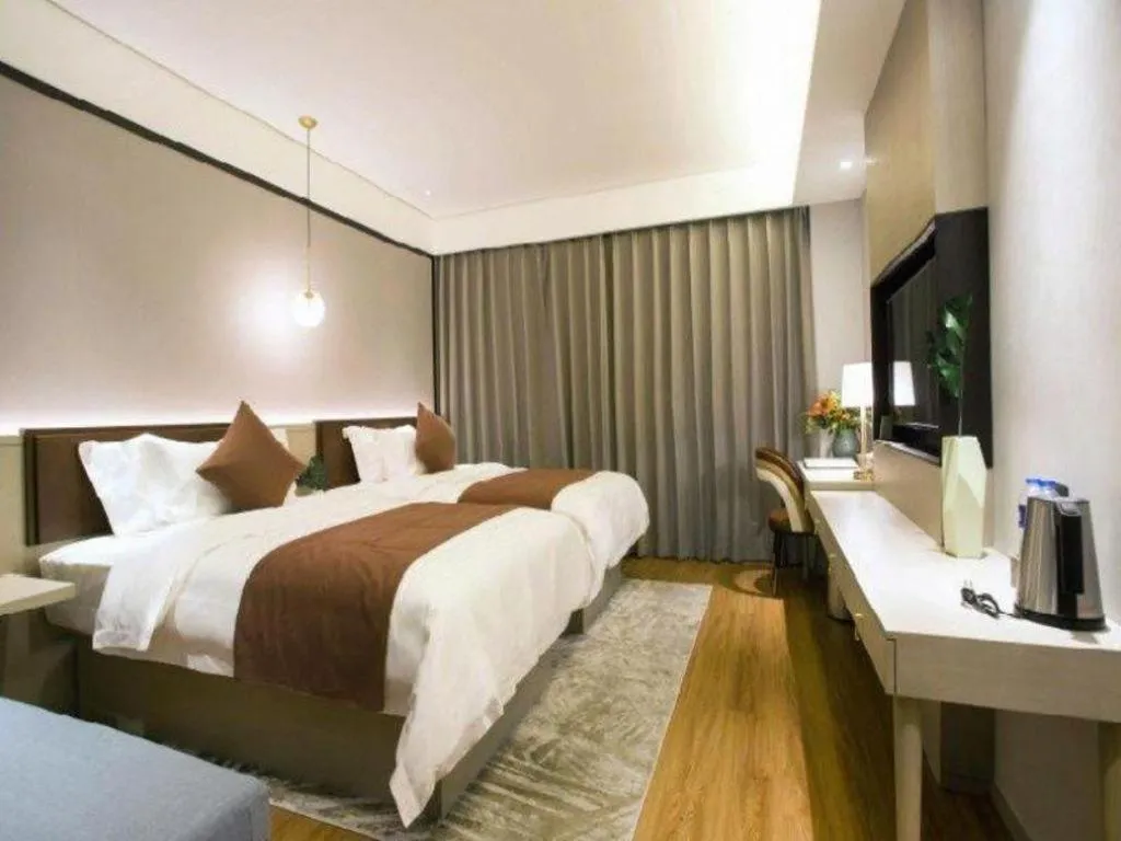 Bed in Gya Hotel Tangshan Caofeidian District Gongji Road