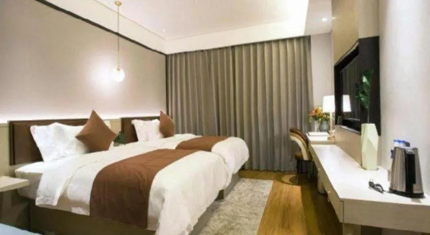 Bed in Gya Hotel Tangshan Caofeidian District Gongji Road