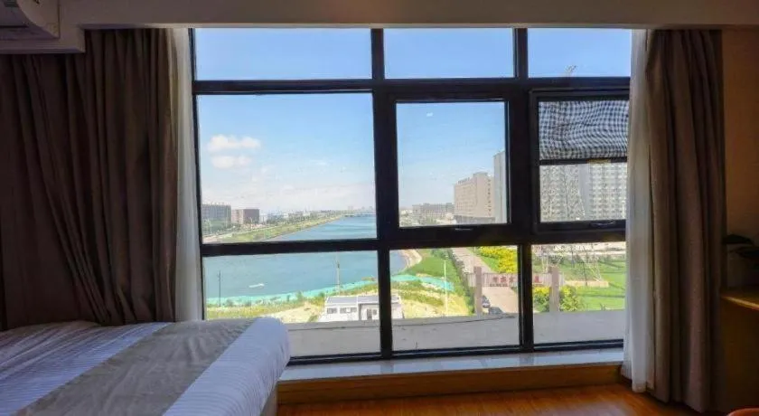 Bed in GreenTree Inn Express Hebei Tangshan Caofeidian Industrial Park 11 Plus Bus Station