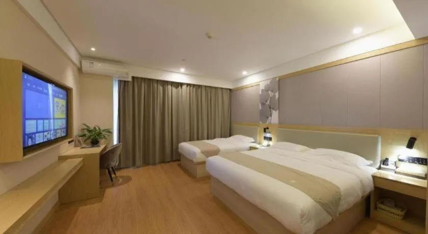 Bed in GreenTree Inn Express Hebei Tangshan Caofeidian Industrial Park 11 Plus Bus Station