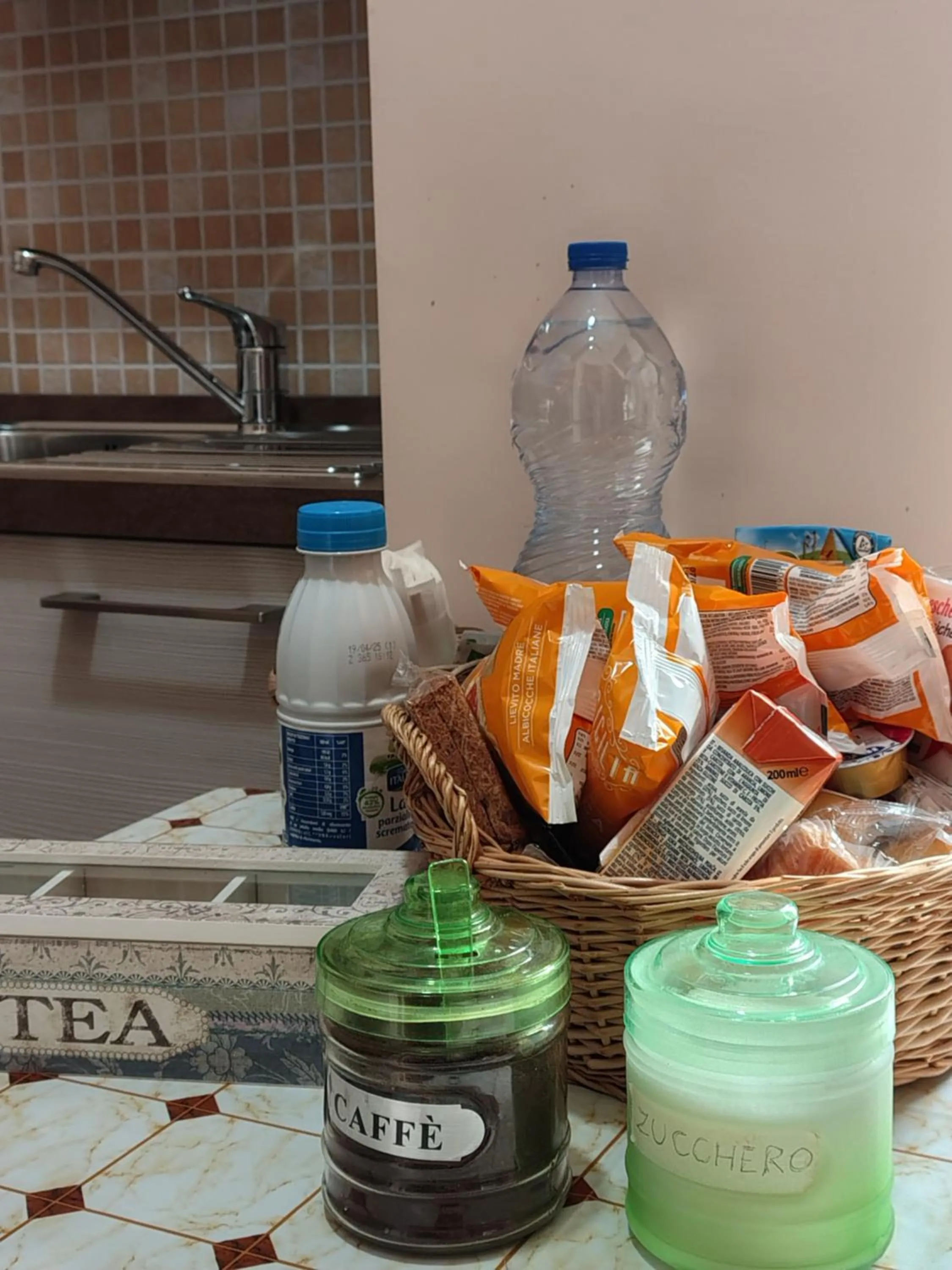 Food and drinks in Le Poiane B&B Vacanze